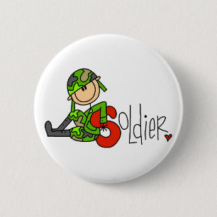 S steht für Soldat Button