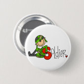 S steht für Soldat Button (Vorne & Hinten)