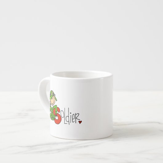S steht für Soldat Espressotasse (Vorderseite Links)