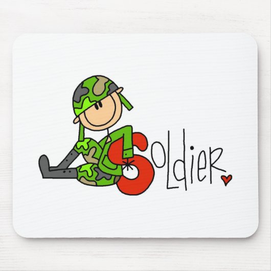 S steht für Soldat Mousepad (Vorne)