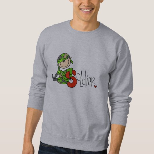S steht für Soldat Sweatshirt (Vorderseite)