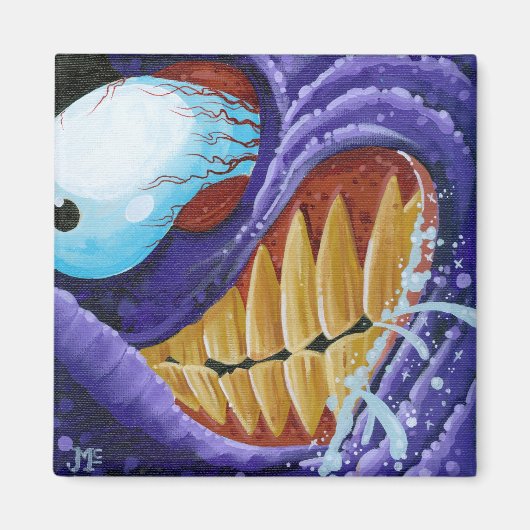 "S#%t Eating Grin" Magnet (Vorne)