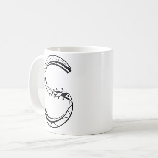 "S"-Tasse Kaffeetasse (Vorderseite Links)