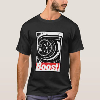 S Turbo-Boost für Rennwagen und Drift Car T-Shirt