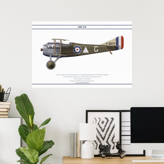 S.VII 23 Sqn RFC Poster (Heimbüro)