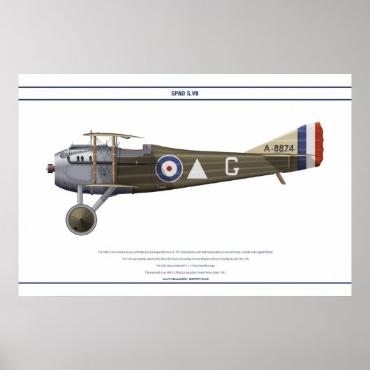 S.VII 23 Sqn RFC Poster (Vorne)