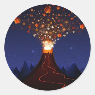 s_vulkan-2560x1600 runder aufkleber