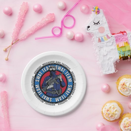 S.W.A.T. Team Pappteller (Party)