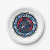 S.W.A.T. Team Pappteller (Vorderseite)