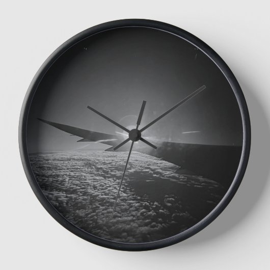S&W Flugzeug-Schießuhr Uhr (Vorderseite)