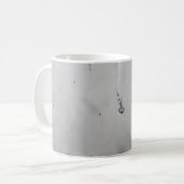 S/W - Spinne und ihre Babys Kaffeetasse (Vorderseite Links)