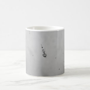 S/W - Spinne und ihre Babys Kaffeetasse