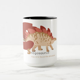 S wie Stegosaurus-Tasse Tasse