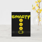 S Zwergen-Kostümfarbe Familienpassende Zwergen-Hal Karte (Gelbe Blume)