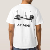 SA AP FAM! T-Shirt (Rückseite)