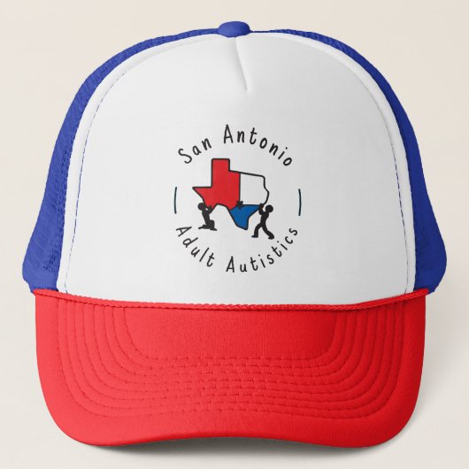 SA Autistics Truckerkappe (Vorderseite)