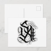 SA Chicano Letter Postkarte (Vorne/Hinten)