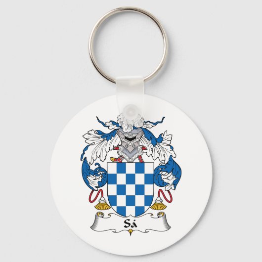 Sa Familienwappen Schlüsselanhänger (Vorderseite)