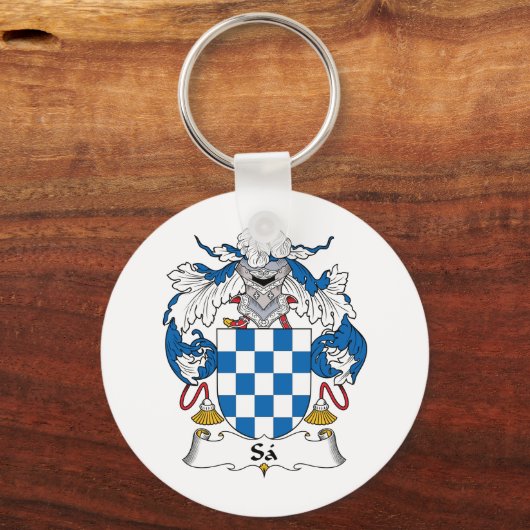 Sa Familienwappen Schlüsselanhänger (Vorderseite)