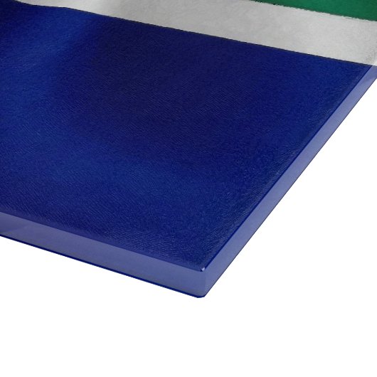 SA Flag Glasschneidebrett Schneidebrett (Ecke)