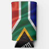 SA Flag Howzit Selters Dosenkühler (Vorderseite)