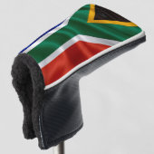 SA Flag Putter Golf Headcover (3/4 Vorderseite)