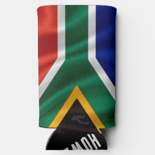 SA-Flagge Howzit Selters Dosenkühler