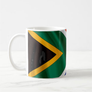 SA-Flagge Kaffeetasse