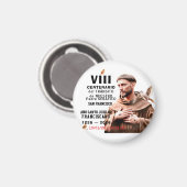 Sa Francisco de Assisi Glossy Poster Magnet (Vorderseite/Rückseite)