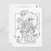 SA League Postkarte (Vorne/Hinten)