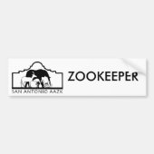 sa-Logo, ZOOKEEPER Autoaufkleber (Vorne)