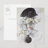 Sa Majeste!! Sie haben die Gewohnheit, Postkarte (Vorne/Hinten)