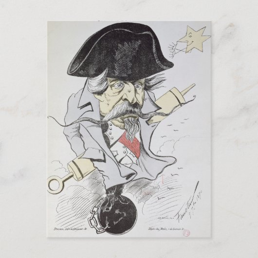 Sa Majeste!! Sie haben die Gewohnheit, Postkarte (Vorderseite)