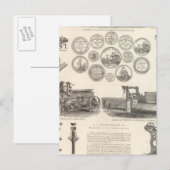 SA Woods Machine Company Postkarte (Vorne/Hinten)
