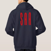 SAA Marine Hoodie - besonders angefertigt (Rückseite)