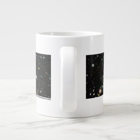 SAAA logo bumpersticker Jumbo-Tasse (Rückseite)