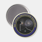 SAAA-Logo-Kleinmagnet Magnet (Vorderseite/Rückseite)