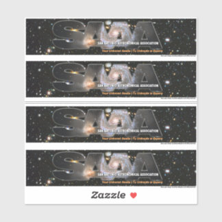 SAAA logo stickers Aufkleber