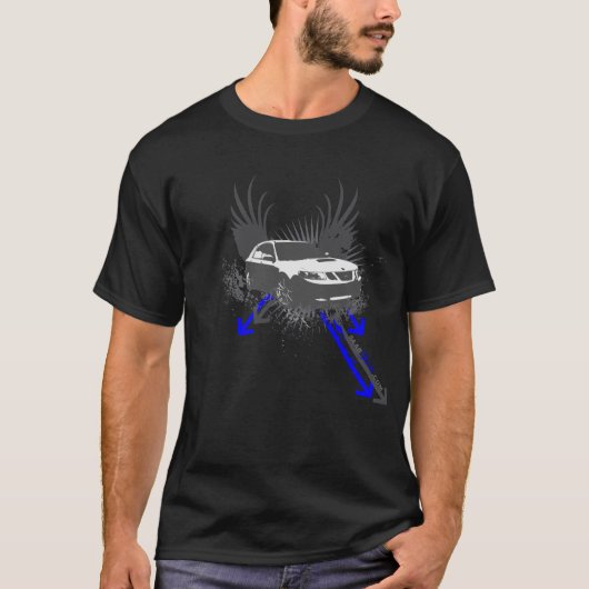 Saab92x.com2008 Shirt - 01 - Blau (Vorderseite)