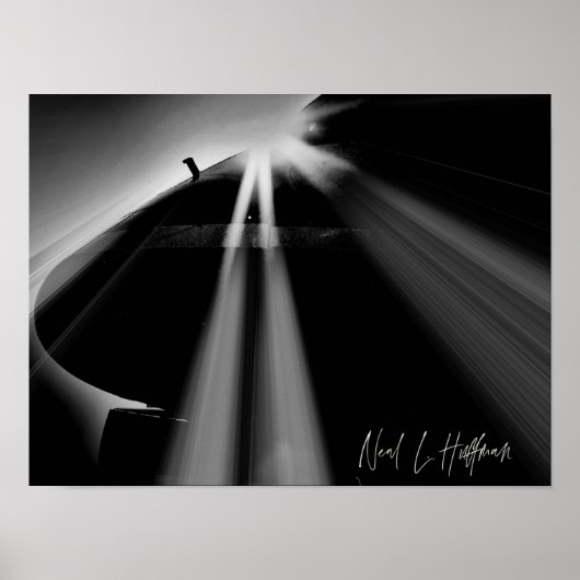 SAAB 340 Sonnenuntergang-Poster Poster (Vorne)