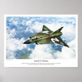 Saab 35 Draken Poster (Vorne)
