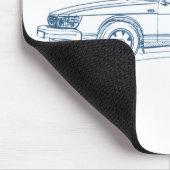Saab 900 1978 mousepad (Ecke)