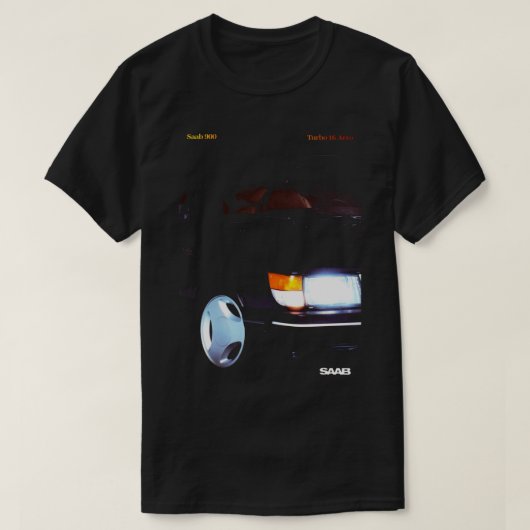 SAAB 900 TURBO 16 AERO T-Shirt (Design vorne)
