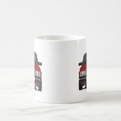 Saab 900 Turbo (rot) Kaffeetasse (Mittel)