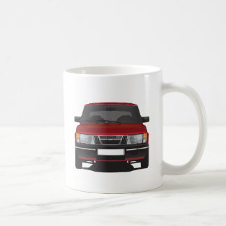 Saab 900 Turbo (rot) Kaffeetasse
