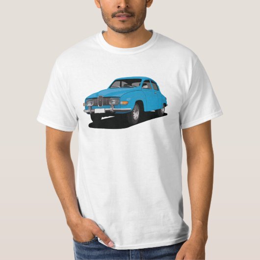 Saab 96 in 6 Farben - DIY T-Shirt (Vorderseite)