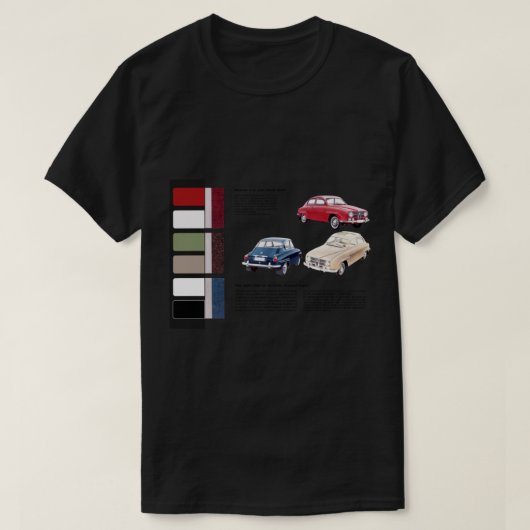 SAAB 96 T-Shirt (Design vorne)