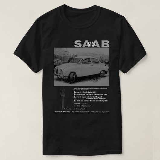 SAAB 96 T-Shirt (Design vorne)