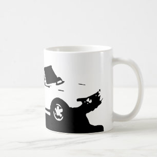 Saab 99 Turbo Tasse - schwärzen Sie auf Licht