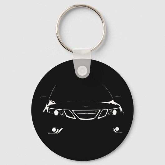 Saab 9-3 Aero Keychain Schlüsselanhänger (Vorderseite)